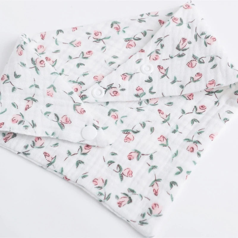 Baby Bath Towel Cotton Burp Cloth Soft Absorbent Gauze Kindergarten Washcloth