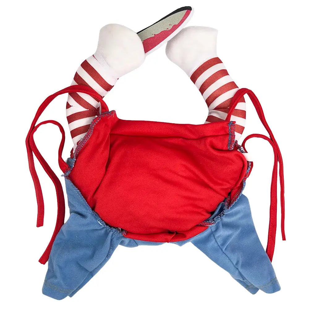 Funny Cat Clothes Halloween Cosplay Costumes For Small Medium Dog Cats Creative Pet Party Kitten Jumpsuits Soft Warm Cat Coat - Nova Trendz