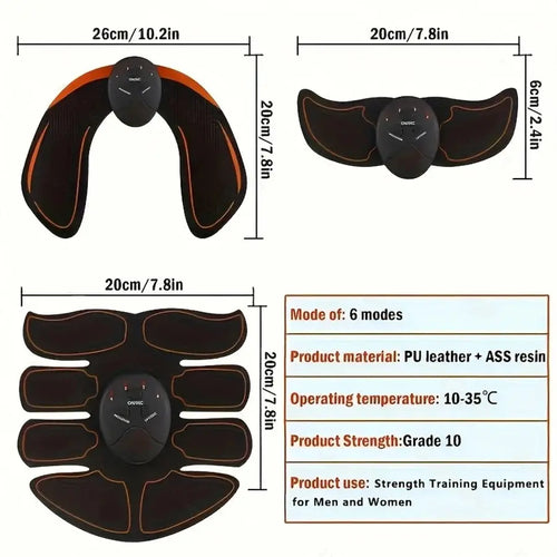 Abs Stimulator, Abdominal Toning Workout for Abdomen/Arm/Leg,Workout Equipment for Men Women ﻿ Nova Trendz