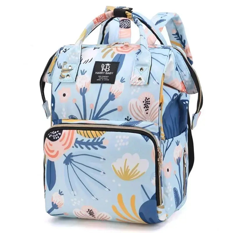 Fashion Print Nappy Backpack Bag Mummy Large Capacity Bag Mom Baby Multi-function Outdoor Travel Diaper Bags for Baby Care Stuff Nova Trendz