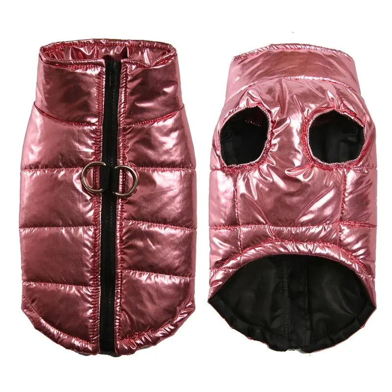Warm Dog Clothes For Winter Outdoor Waterproof Pet Vest Coat For Small Medium Dogs High Neck Pets Jacket Chihuahua Bulldog Parka - Nova Trendz