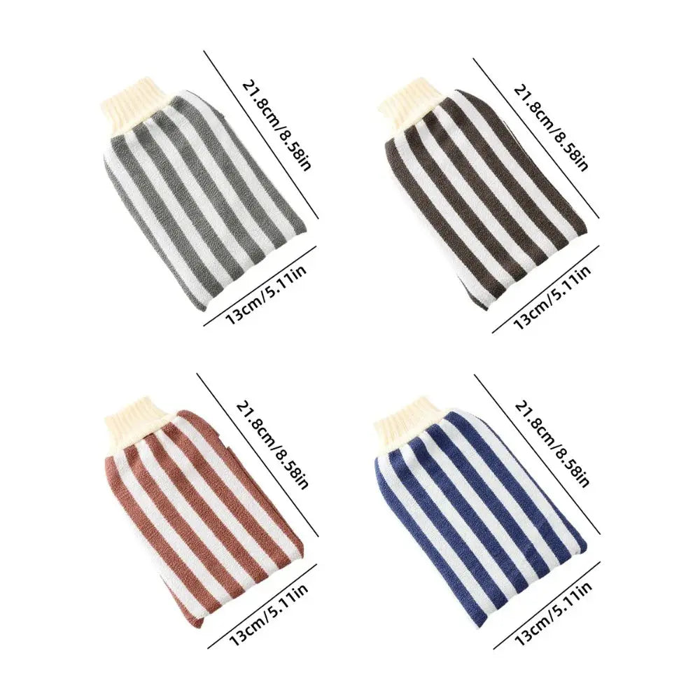Bath for Peeling SPA Exfoliating Shower Brush Washcloth Body Cleaning Scrubber Mitt Rub Body Wash Gloves Back Shower Bath Towel Nova Trendz