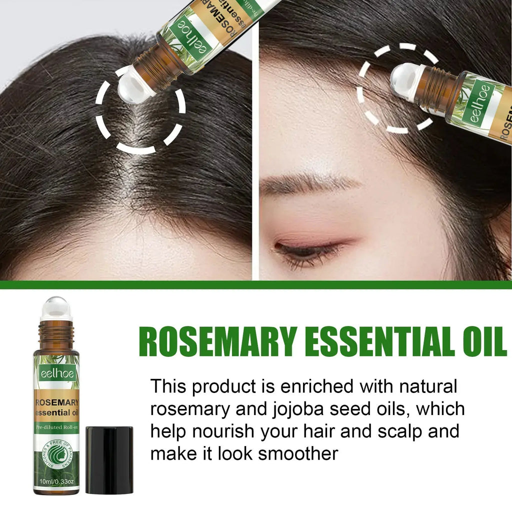 Rosemary Hair Care Set Contains Rosemary Hair Roller Hair Spray Essential Oil Nourish Hair Soft Fluffy Strong Moisturizing Root Nova Trendz