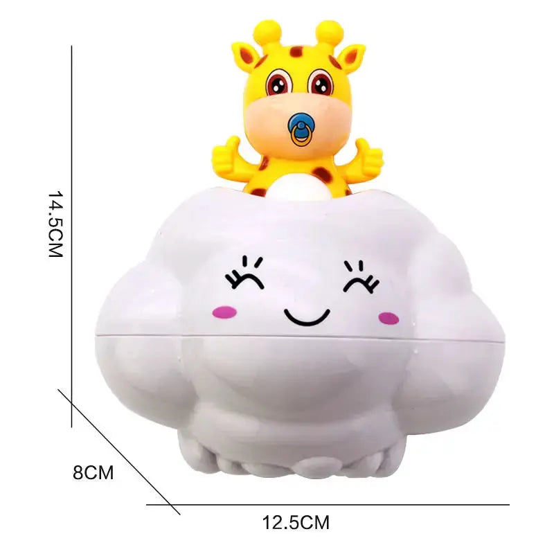 Baby Bath Toy, Bathing Cute Swimming Water Spraying Clouds Shower Bath Toy For Kids Water Playing Toy - Nova Trendz