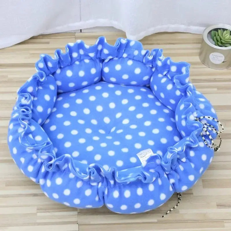 Drawstring Creative Soft Warm Nest Dual-Use Adjustable Pet Bed Nest Bed Pet Cushion For Cats Puppies Pet Supplies - Nova Trendz