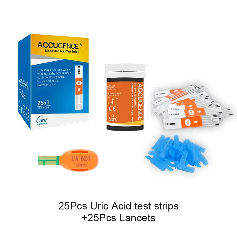Blood Ketone Hemoglobin Uric Acid Blood Glucose Test Strips Test Strips for PM800 4 in 1 Meter Diabetes Gout HB Anemia Monitor Nova Trendz