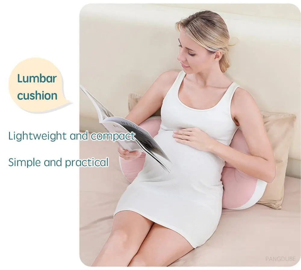 PANGDUBE Pregnancy Waist Support Pillow for Pregnant Women Sleeping Body Pillow Care for Pregnancy Cushion Adjustable Length Nova Trendz