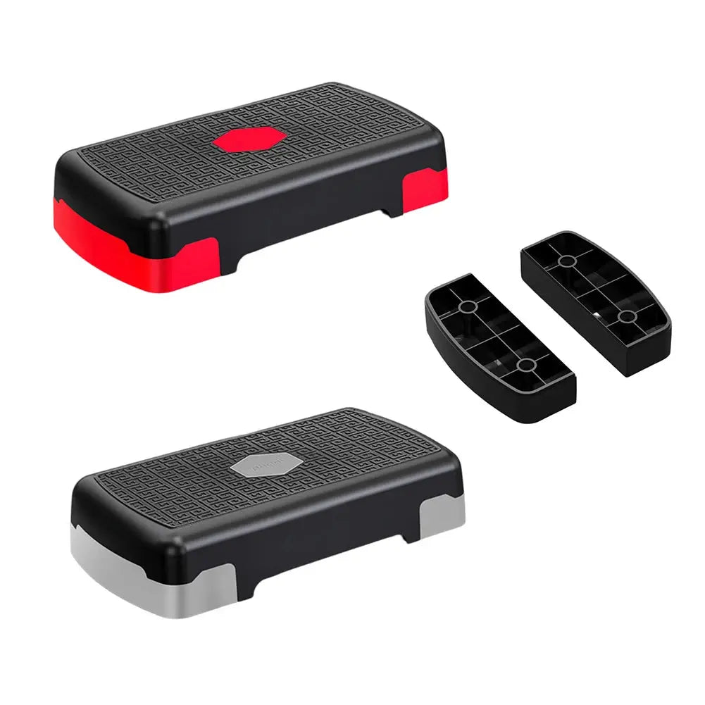 Gym Exercise Foot Pedal Mini Body Building Stepper Adjustable Non-slip Stable 200KG Load-bearing Portable Fitness Equipment Nova Trendz