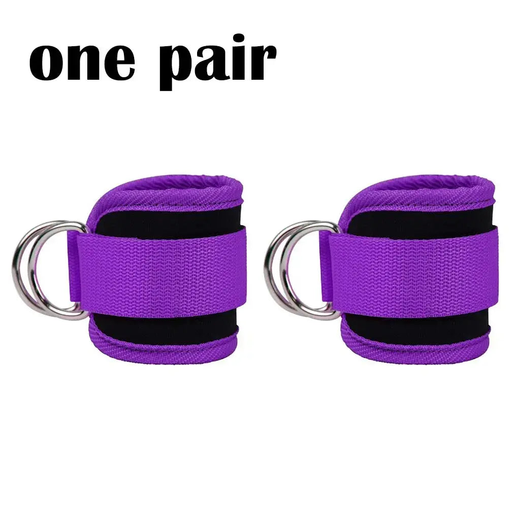 TPE Resistance Bands Ankle Straps Fitness Booty Band Squat Glute Workout Yoga Gym Equipment Guard Leg Strength Safety Extensions Nova Trendz