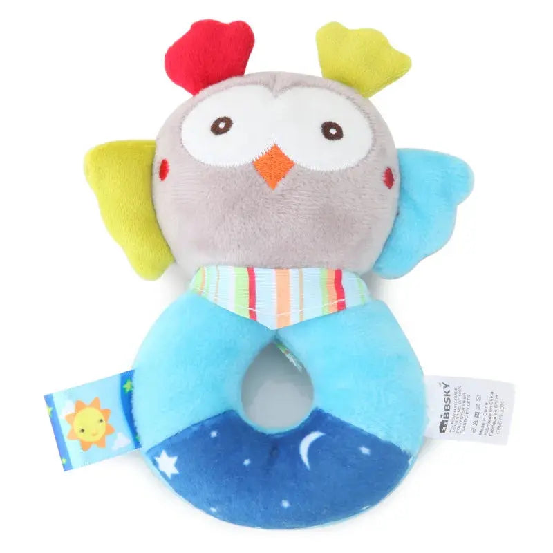 Baby Plush Rattle Cartoon Animals Crib Mobile Bed Bell Toys 0-12 Months Infant Toddler Early Educational Toy for Newborn  Gifts Nova Trendz
