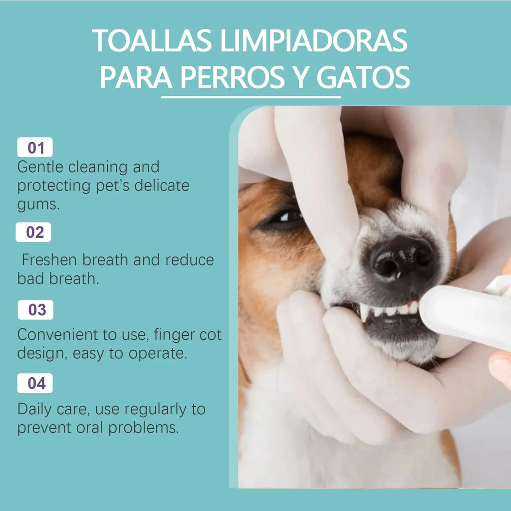 Disposable Pet Teeth Finger Cots Super Soft Tartar Removal Puppy Cat Dog Oral Care Toothbrush Cochlear Cleaning Finger Cover - Nova Trendz