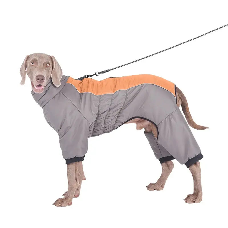 Waterproof Pet Dog Winter Jumpsuit Warm Medium Large Dogs Winter Jacket Clothes Labrador Bulldog Golden Retriever Costumes - Nova Trendz