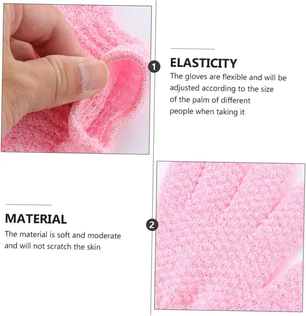 Bath scrub gloves, scrub gloves, body scrub gloves, body wash gloves, exfoliating gloves, facial scrub, facial scrub, bath spong Nova Trendz