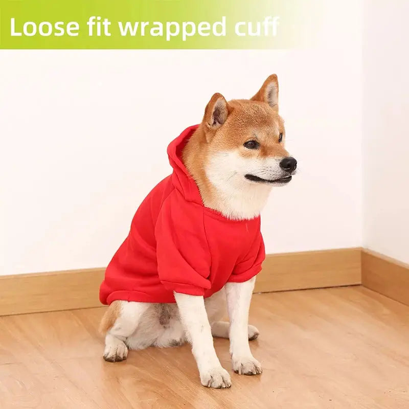 2021 Winter Pet Dog Clothes Dogs Hoodies Fleece Warm Sweatshirt Small Medium Large Dogs Jacket Clothing Pet Costume Dogs Clothes - Nova Trendz