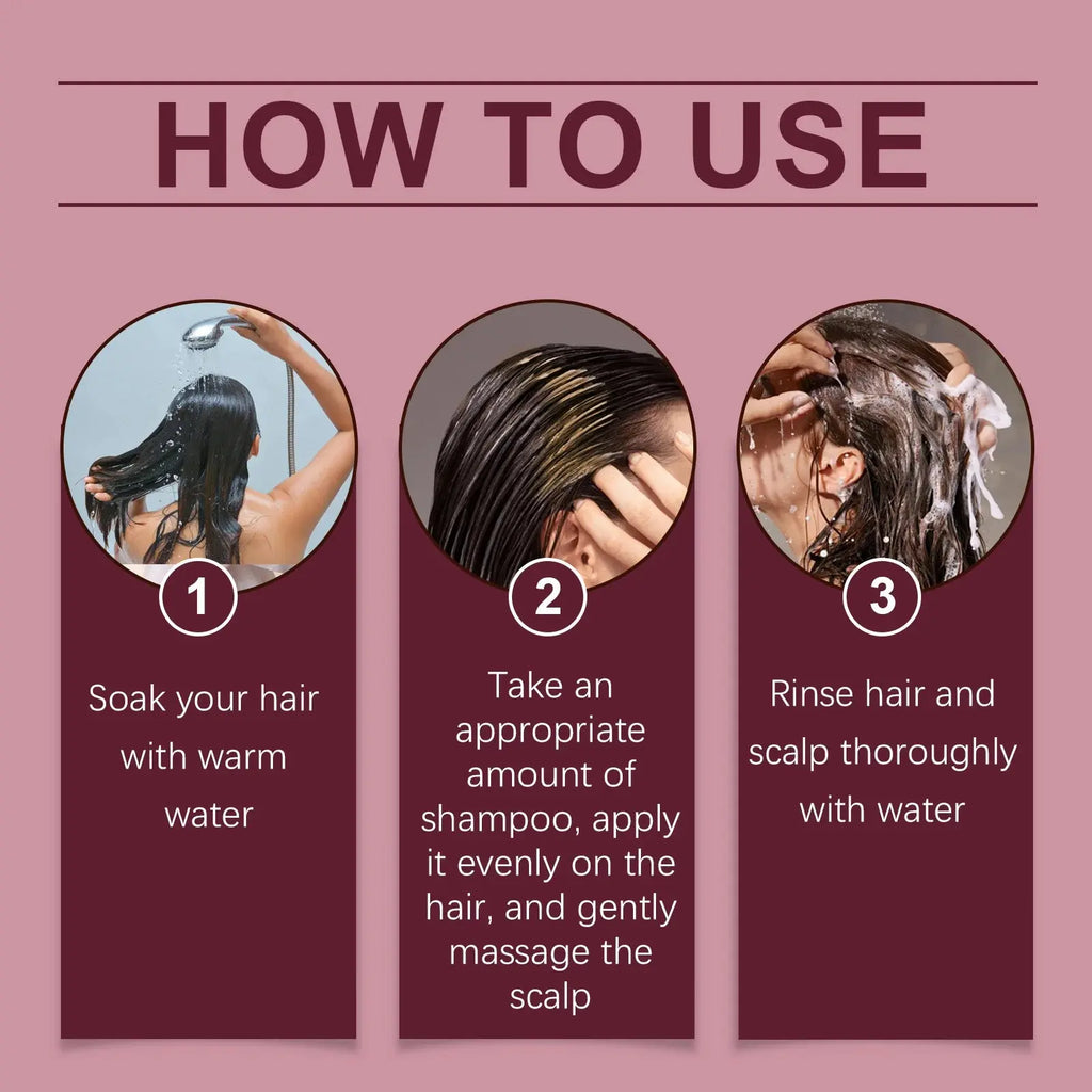Organic Batana Oils Shampoo Treatment Damaged Split Hair Reduce Hair Loss Deep Cleansing Nourish Hair Care Growth Shampoo 100g Nova Trendz