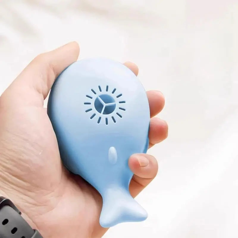 Interactive Cat Toys Electric Jet Floating Ball Cat Toy Whale Shaped Cat Toy Portable USB Dual Function Fan Pet Toy for Teaser Nova Trendz