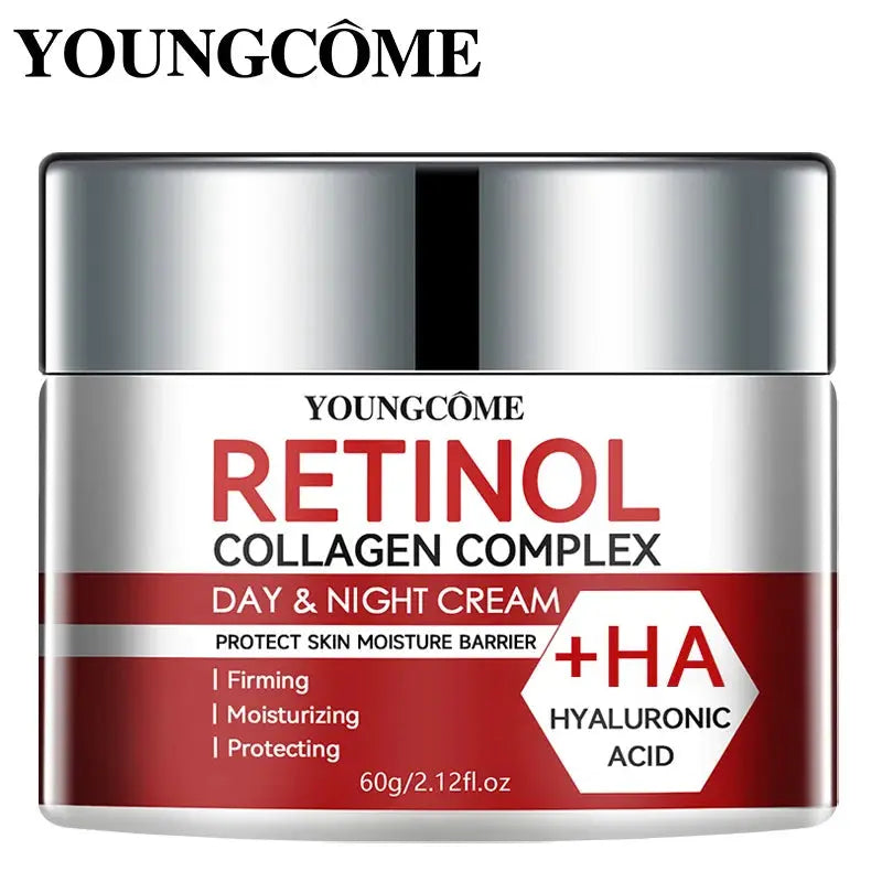 Retinol Collagen Facial Care Moisturizing Cream Deep Hydration  Suitable for dry Aging Face Cream Moisturizing Skin Repair - Nova Trendz