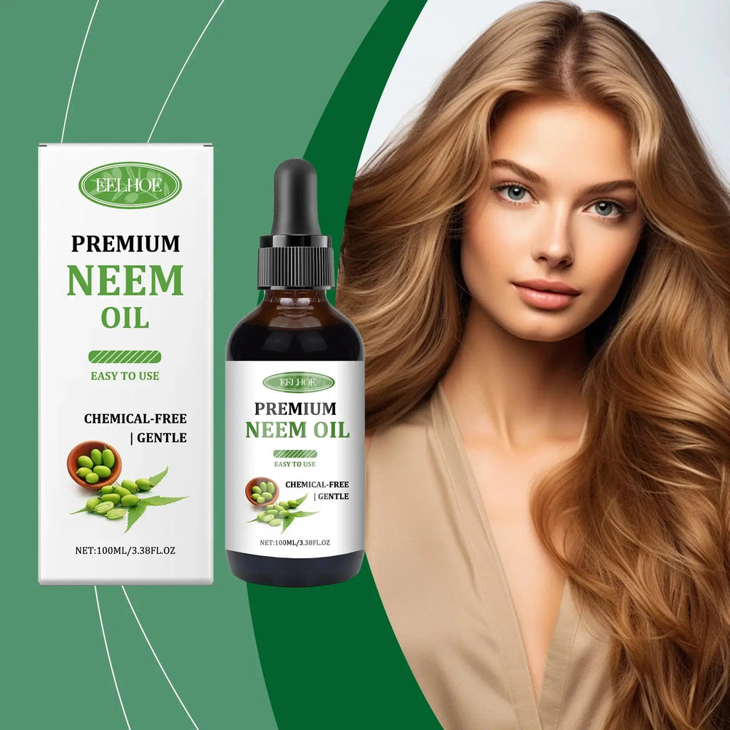 USDA Certified Organic Neem Oil (4 Ounce) 100% Pure Natural Oil, Hair Growth, Skin & Body Care,ails, Acne, Anti-Aging Moisturize Nova Trendz