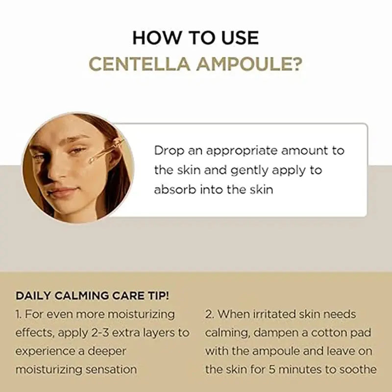 Centella Facial Serum for Smoother-Looking, Skin Hydrating Centella Face Serum Nova Trendz