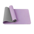 Yoga mat 1/3 inch super thick yoga mat double-sided non-slip, professional TPE yoga mat, suitable for yoga, Pilates and floor ex - Nova Trendz