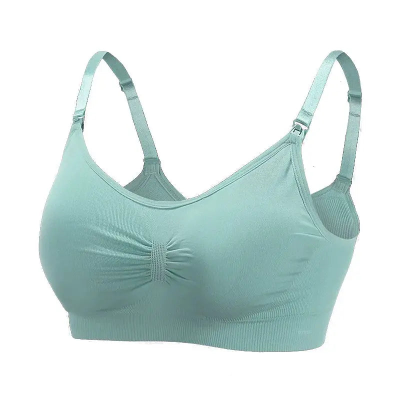 High Quality Maternity Nursing Bras Cotton Breastfeeding Pregnant Underwear Seamless Large Size Breathable Bra Push Up Nova Trendz