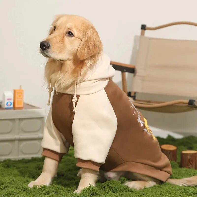 HOOPET Dog Clothes Fall and Winter Models Labrador Dogs Border Collie Pet Clothing Spring and Large Dog Sweater Winter Nova Trendz