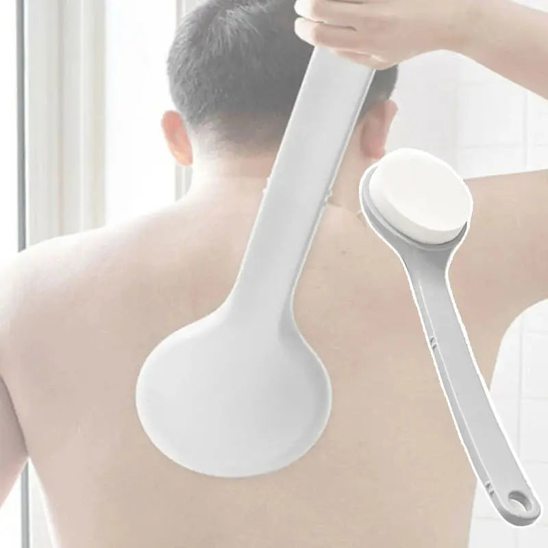 Bath Sponge Back Scrubber Body Exfoliating Back Scrubber Skin Clean Long Handle Bath Brushes Lotion Applicators Bathing Supplies Nova Trendz