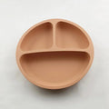 Baby Safe Silicone Dining Plate Suction Cartoon Children Dishes Feeding Toddler Training Tableware Retro Kids Smile Face Bowl Nova Trendz