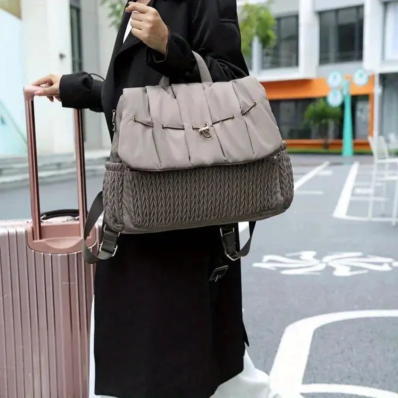 Large Capacity Mommy Diaper Bags Women's Hospital Newborn Nurse Bag Backpacks with changing mat Convenient Bab Nova Trendz