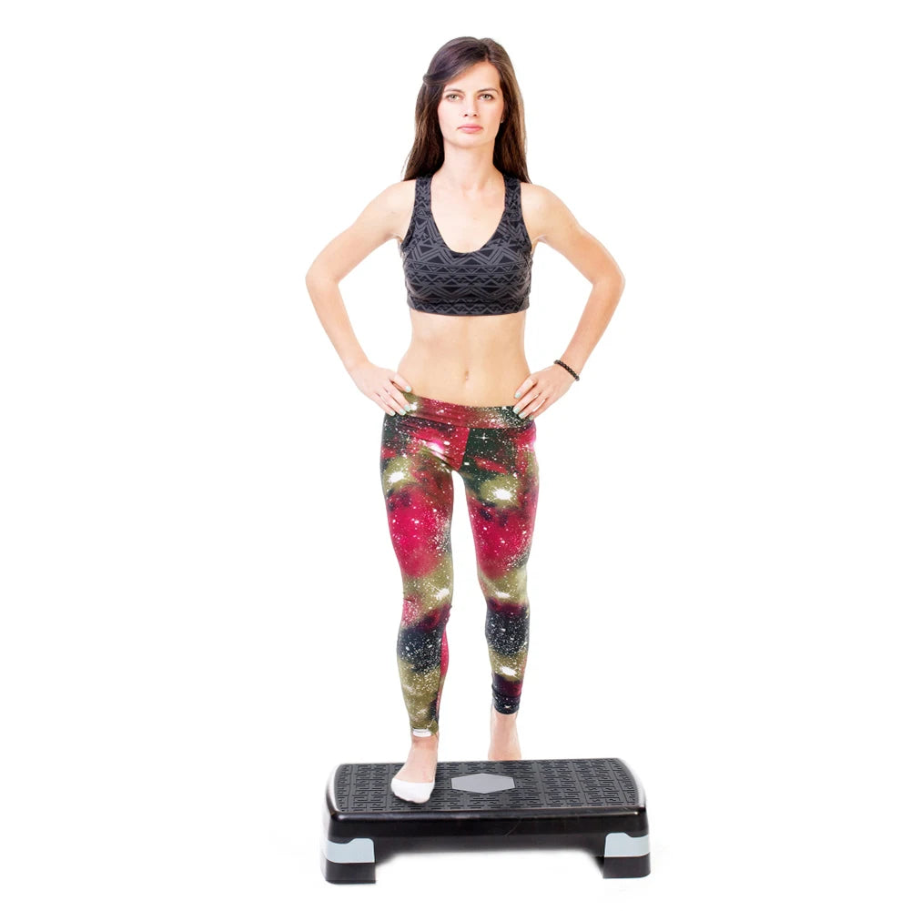 Gym Exercise Foot Pedal Mini Body Building Stepper Adjustable Non-slip Stable 200KG Load-bearing Portable Fitness Equipment