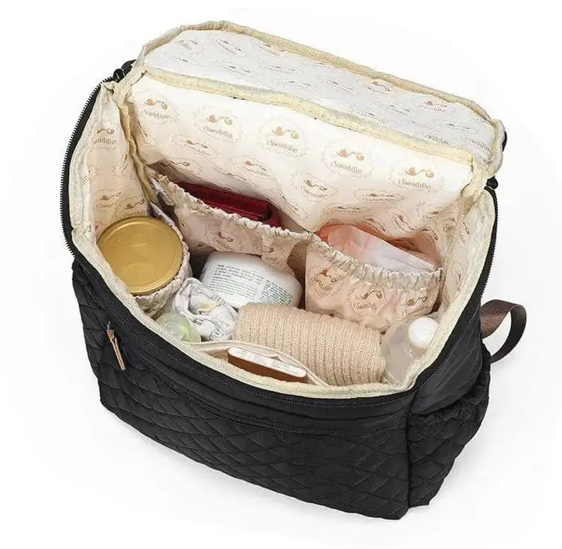 Fashion New Baby Diaper Bag Backpack Multifunctional Diaper Bag Organizer with Thermal Milk Bottle Bag Baby Bags for Mom Nova Trendz