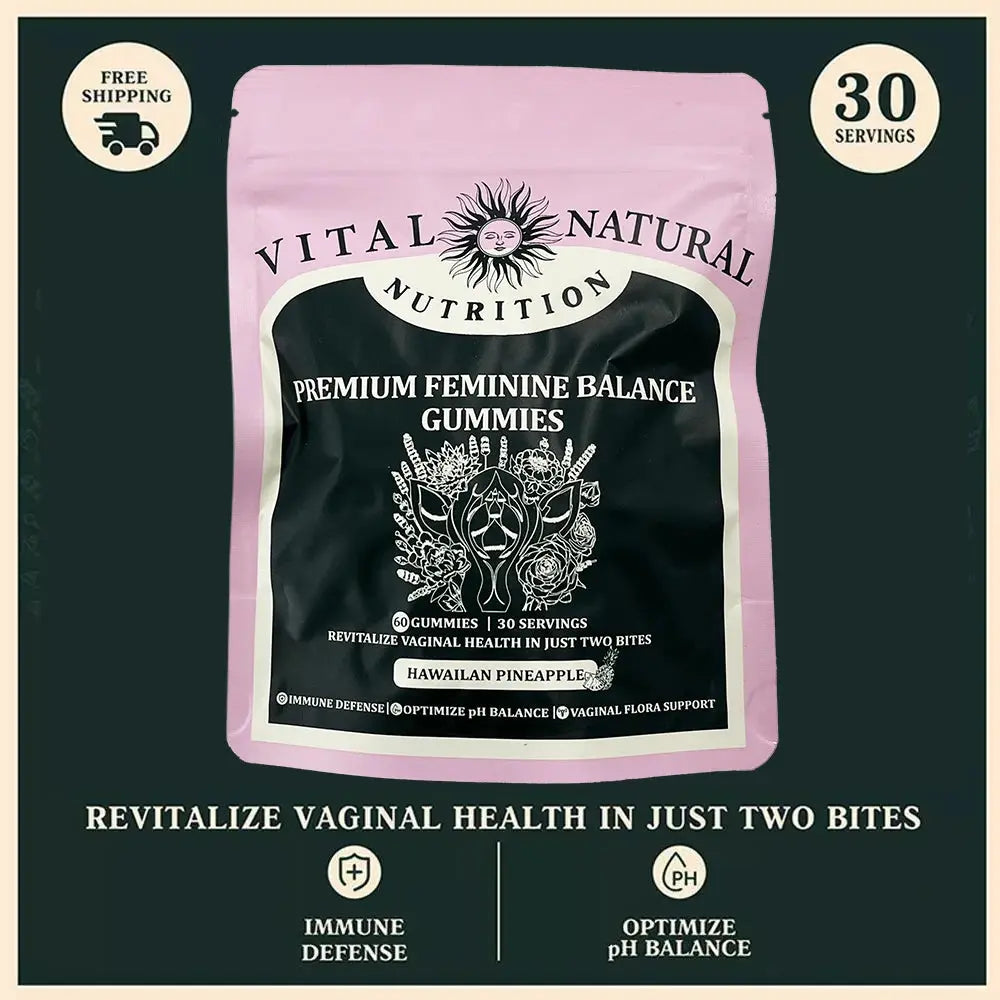 Vital Source Feminine Balance Gummies - Hawaiian Pineapple - Nova Trendz