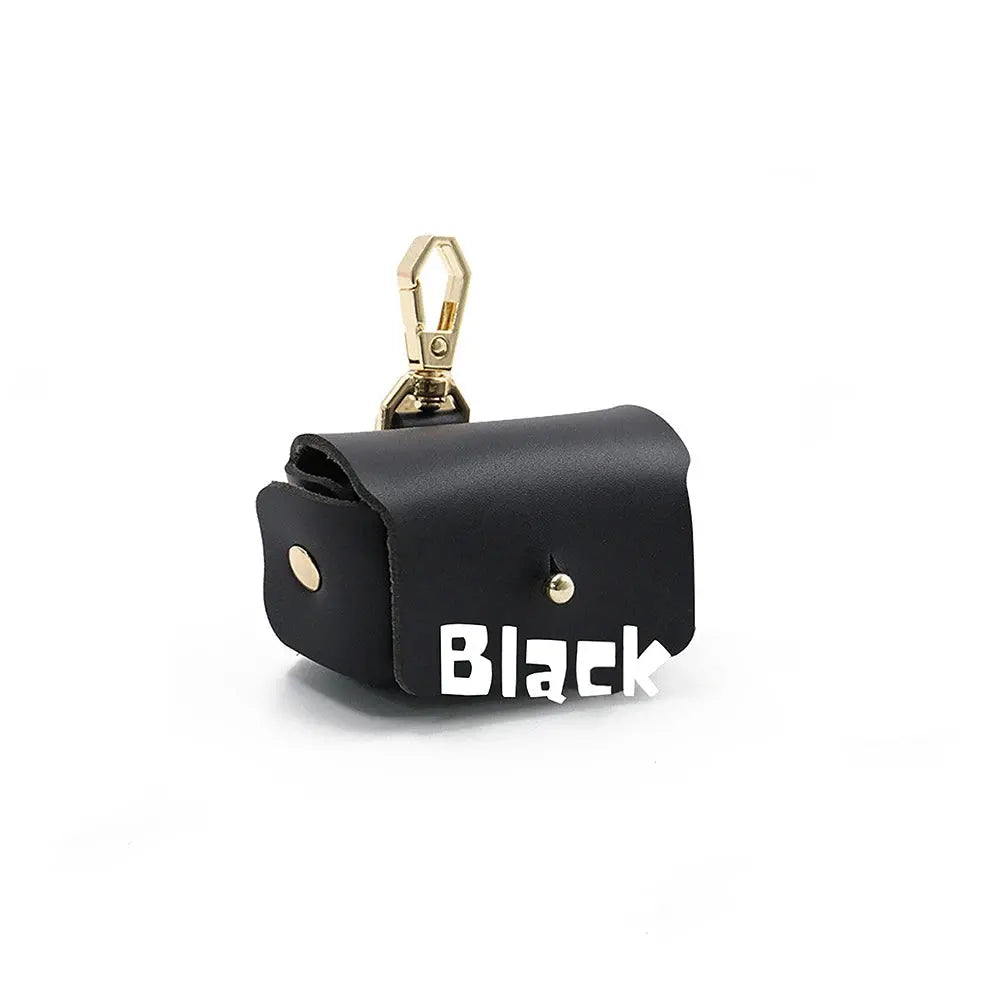 Personalized Initial Leather Ring Bearer Pouch for Dogs Custom Wedding Ring Box for Dog Collars Ring Holder Pet Wedding Gift Nova Trendz