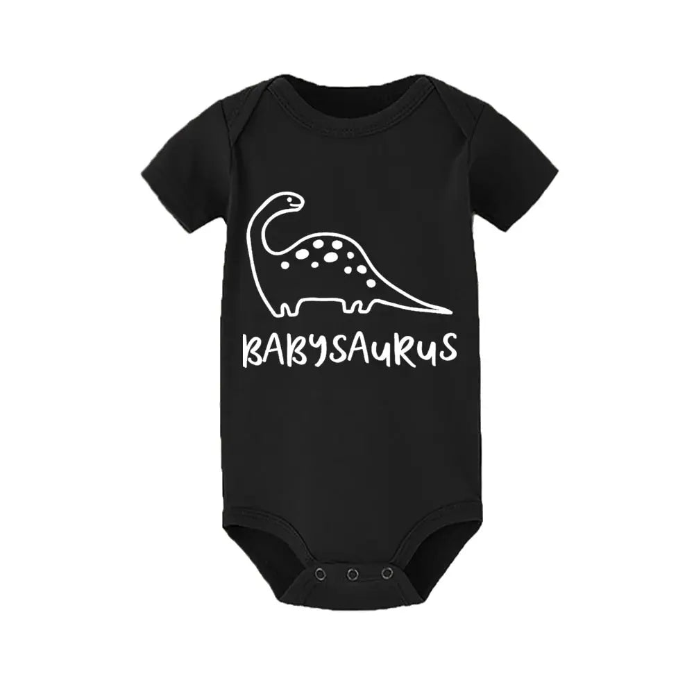 Dinosaur Family Shirts Mommy Daddy Shirt Baby Bodysuits Family Matching Outfits Short Sleeve Family Tshirt Family Gift Shirt Nova Trendz