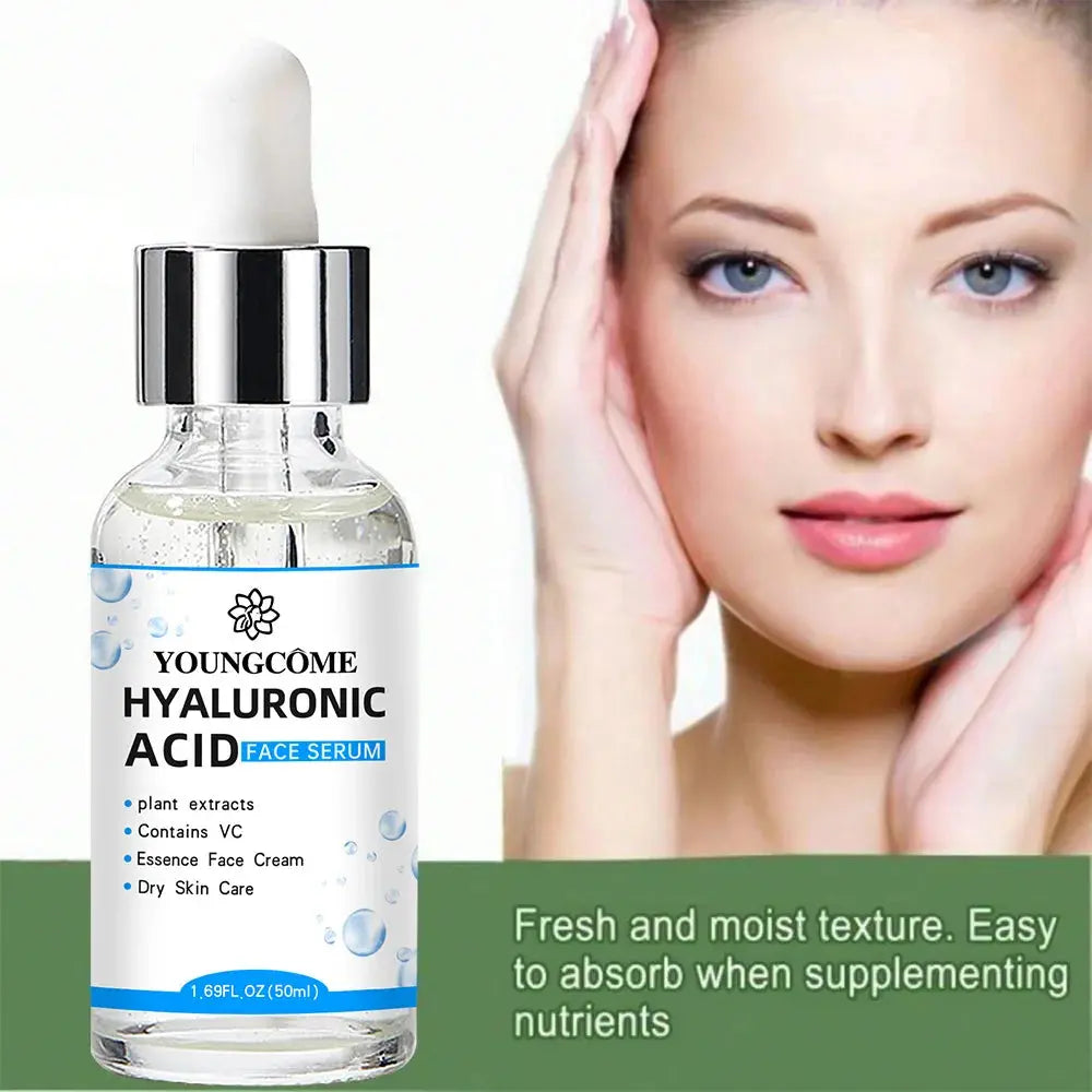 Hyaluronic Acid Facial Essence Deep Moisturizing Facial Skin Essence Korean Skin Care Products - Nova Trendz