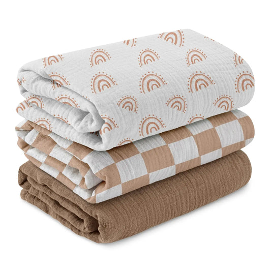 Baby Blanket Gauze Cotton Newborn Swaddle Swaddle Towel Four Seasons Bath Towel Swaddle To Prevent Startle Baby Towel Baby Bath