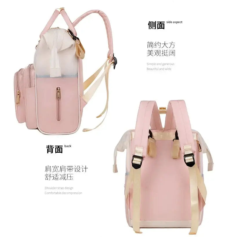 Multifunctional Large-capacity Mommy Bags for Outings Travel Backpack Waterproof Portable Mother and Baby Bag Women's Backpack Nova Trendz