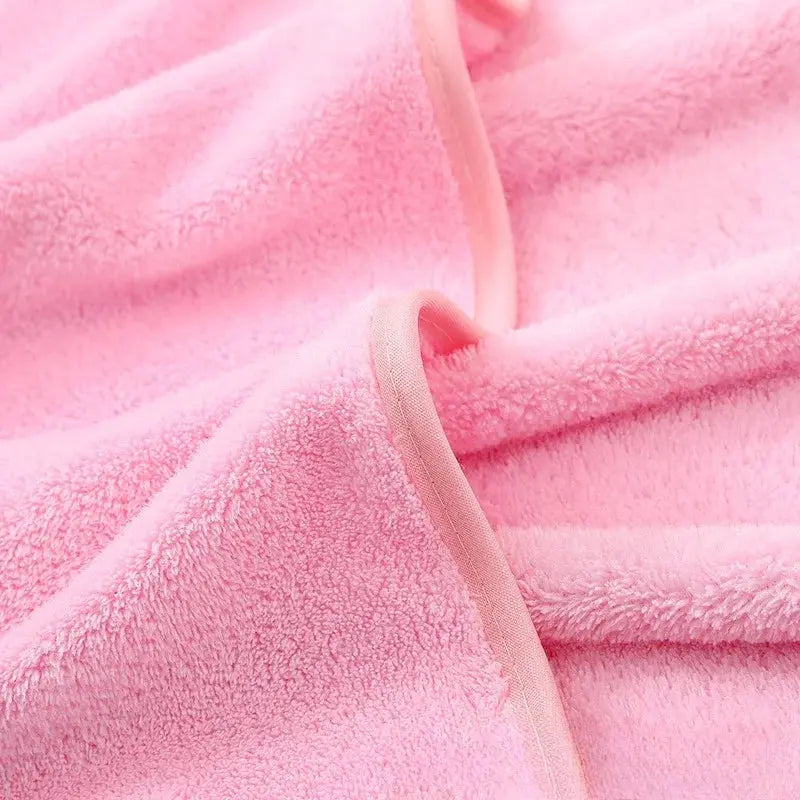 Hooded Coral Velvet Baby Bath Towel Cartoon Baby Elephant Wrap Blanket Super Absorbent Warm Bathrobe Newborn Baby Bath Towel Nova Trendz