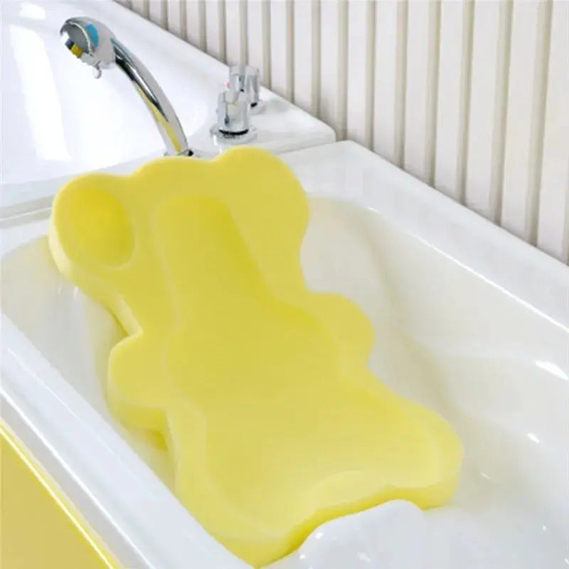 Baby Shower Sponge Baby Bath Sponge Soft Infant Bath Sponge Skid Proof Baby Bath Mat Newborn Nova Trendz