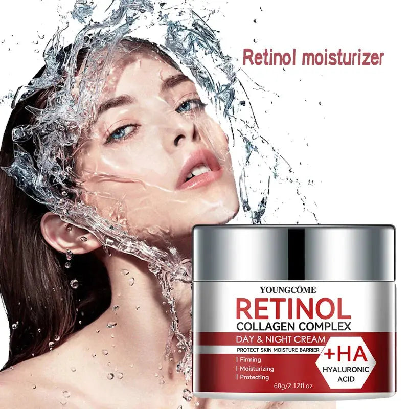 Retinol Collagen Facial Care Moisturizing Cream Deep Hydration  Suitable for dry Aging Face Cream Moisturizing Skin Repair - Nova Trendz