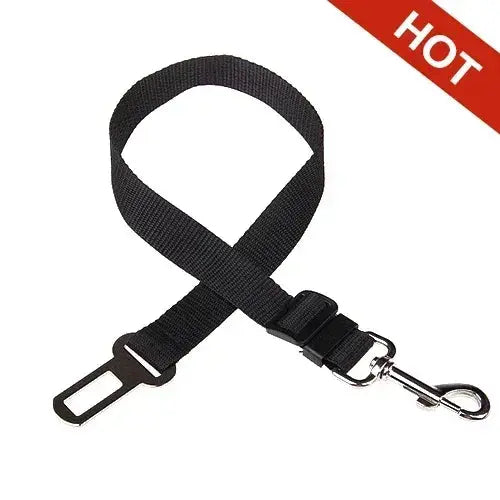Dog Harness Lead Clip Safety Lever Traction Dog Collars Dogs Accessoires Adjustable Pet Cat Dog Car Seat Belt Pet Seat Vehicle Nova Trendz