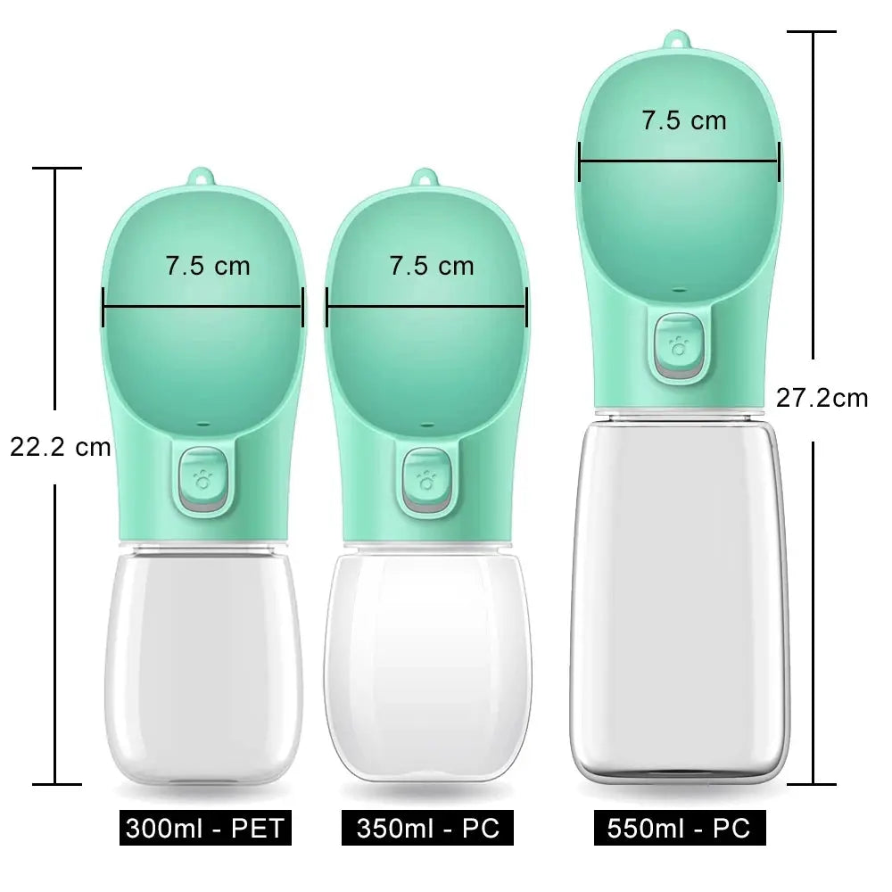 Portable Dog Water Bottle For Small Large Dogs Bowl Outdoor Walking Puppy Pet Travel Water Bottle Cat Drinking Bowl Dog Supplies Nova Trendz