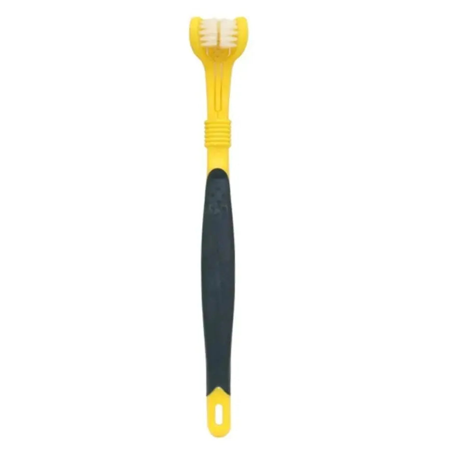 3-Sided Pet Toothbrush Dog Plastic Toothbrush Removing  Tartar Cleaning Mouth Pet  Care Cat Cleaning Mouth - Nova Trendz