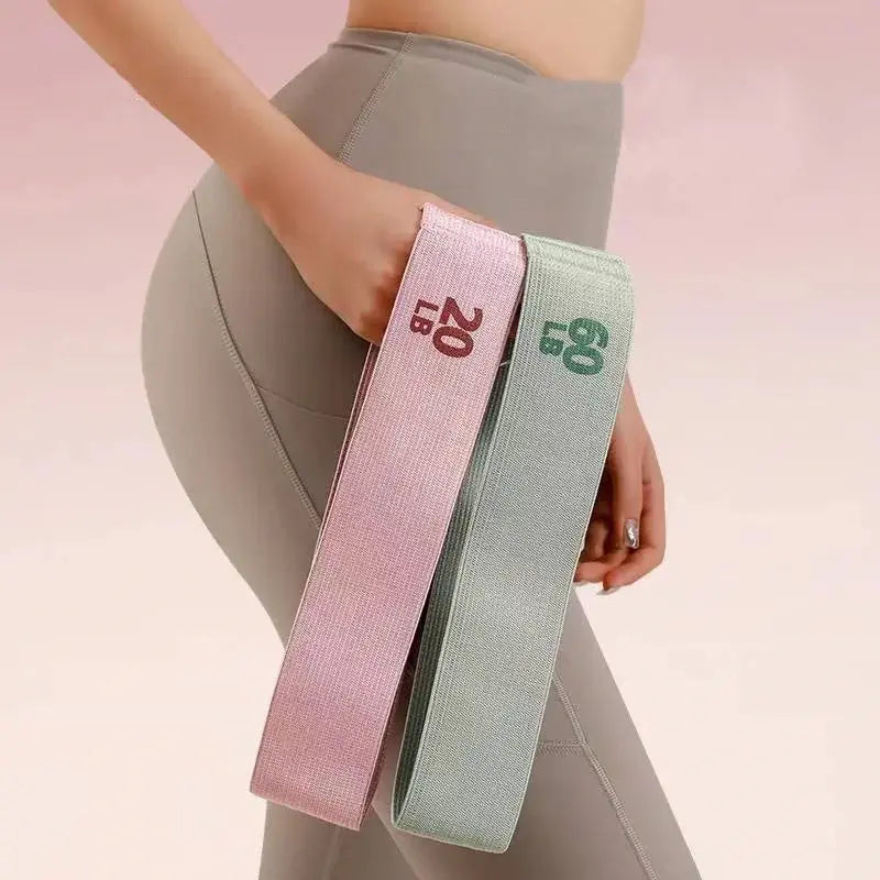 2025 Fabric Elastic Bands Fitness Resistance Bands Yoga Pilates Hip Circle Expander Bands Gym Training Home Workout Equipment Nova Trendz
