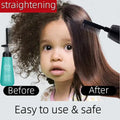 Hair Straightening Cream And Comb Set Nourishing No Hurting Repair Damaged Hair Keratin Smooth Care Improving Frizziness Ionperm Nova Trendz