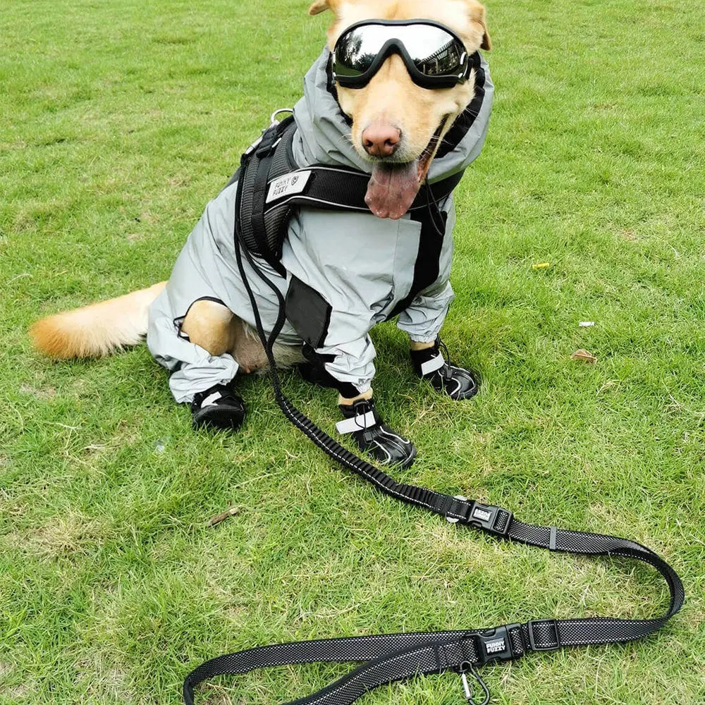 Reflective Full Body Dog Jumpsuit Waterproof Raincoat Sunscreen Outdoor Jacket for Small to Large Dogs Pet Supplies - Nova Trendz