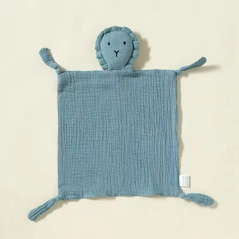 Baby Cotton Muslin Comforter Blanket Soft Newborn Sleeping Dolls Kids Fashion Sleep Toy Soothe Appease Towel Bibs Nova Trendz