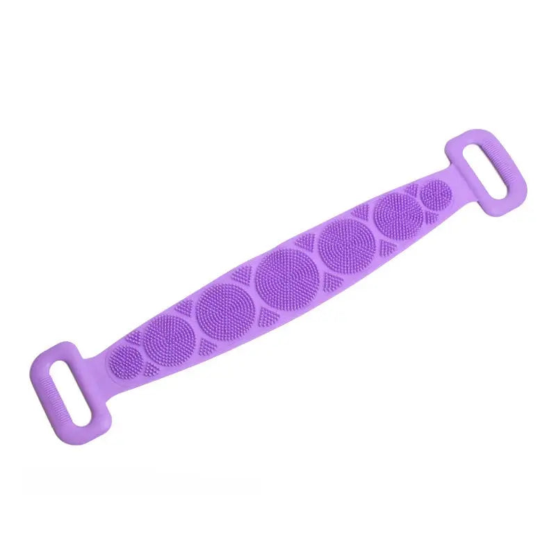 Body Sponge Silicone Brushes Bath Towels Scrubber Rubbing Back Peeling Massage Shower Belt Extended Skin Clean Brushes Nova Trendz