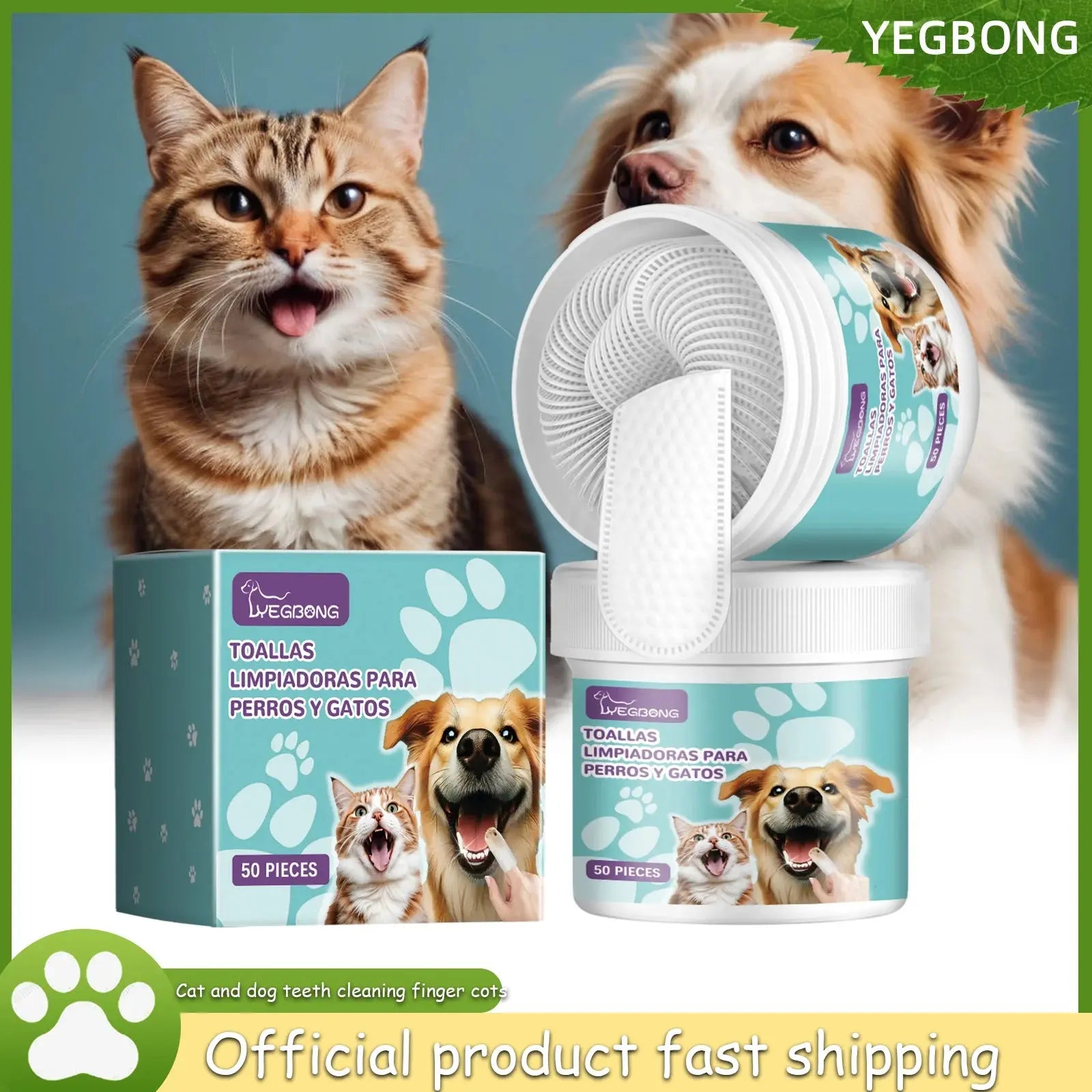 Disposable Pet Teeth Finger Cots Super Soft Tartar Removal Puppy Cat Dog Oral Care Toothbrush Cochlear Cleaning Finger Cover - Nova Trendz