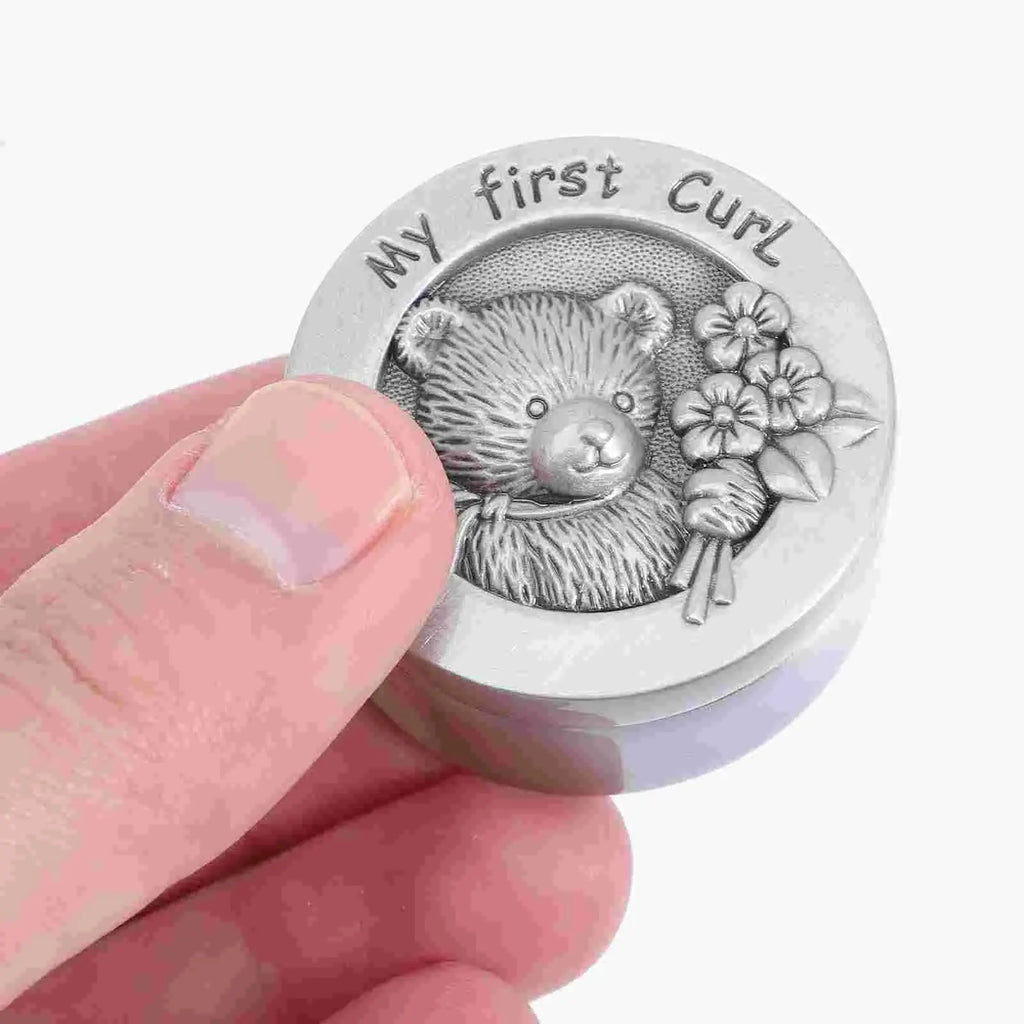 Lanugo Collection Box Baby Keepsake Case Container Souvenir Stainless Steel Men and Women Nova Trendz